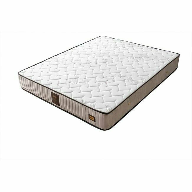 Saltea Nova, Bej - 140x200 cm, fibre bambus, arcuri individuale, confort anatomic