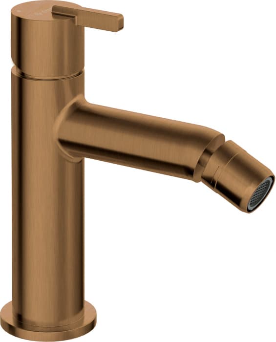 Baterie pentru bideu, bronz periat, Deante Silia