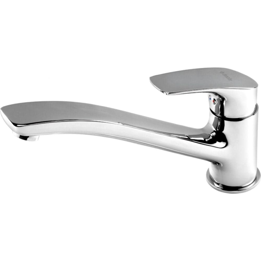 Baterie chiuveta bucatarie crom cu debit redus Deante, Cynia