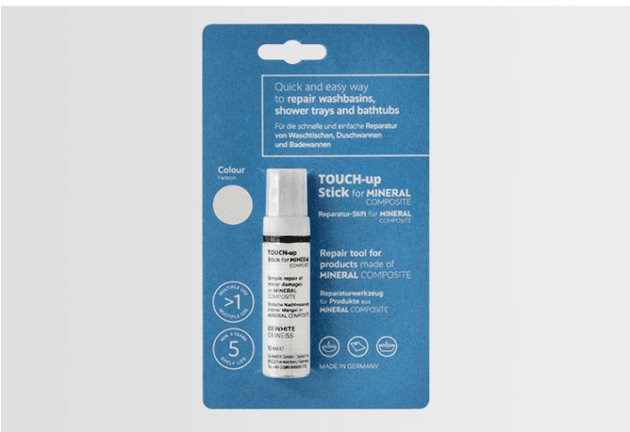Stick de retusare pentru suprafete din compozit mineral