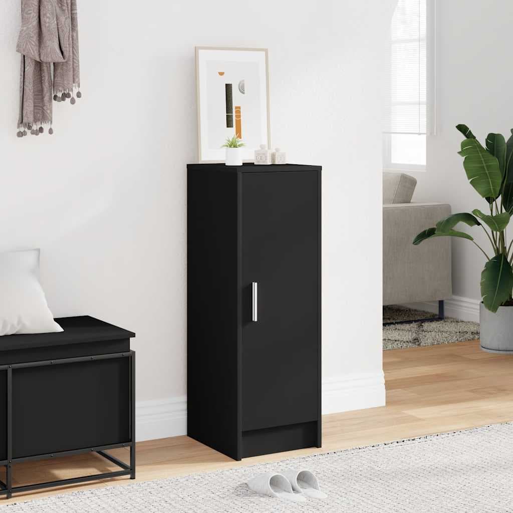 vidaXL Pantofar, negru, 32x35x92 cm, PAL