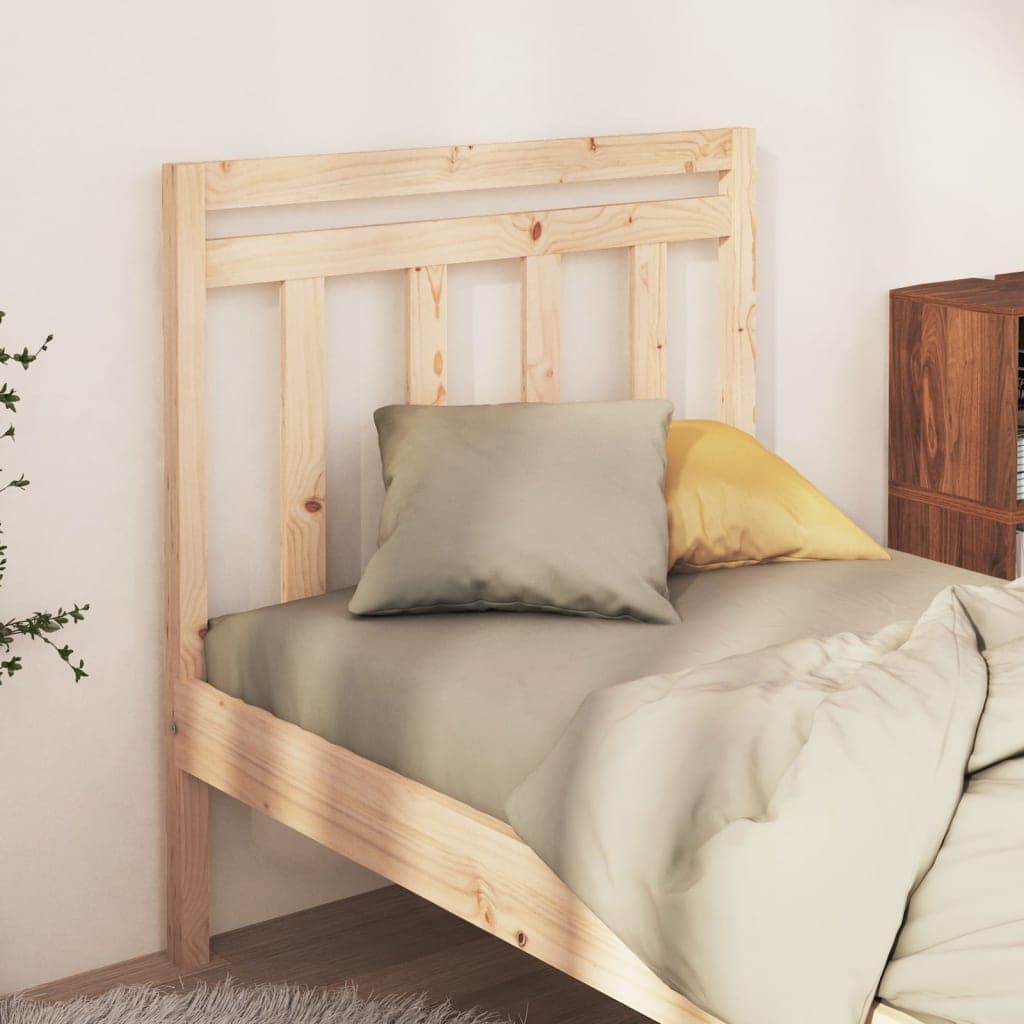 vidaXL Tablie de pat, 81x4x100 cm, lemn masiv de pin