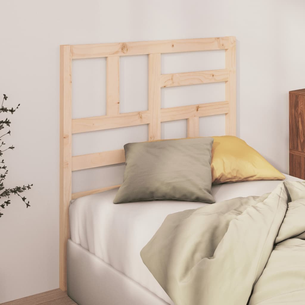 vidaXL Tablie de pat, 81x4x104 cm, lemn masiv de pin