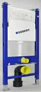 Rezervor ingropat Geberit Delta 100, h-112 cm, adancime 12 cm si cadru