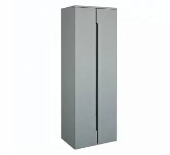 Dulap suspendat dublu Oristo Silver 50x35x144 cm, gri