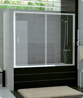 Paravan cada culisant SanSwiss Top-Line TOPB2, 180 x H150 cm