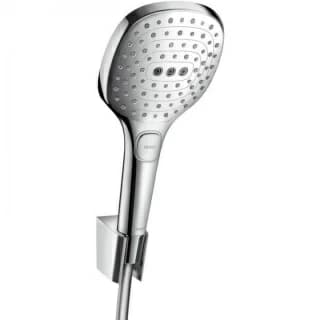 Set dus Hansgrohe Raindance Select E 120 cu furtun