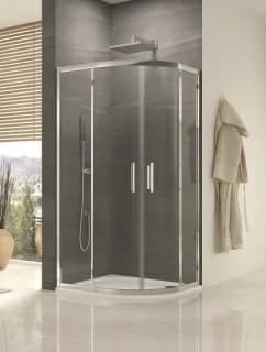 Cabina dus semirotunda SanSwiss Ocelia OCER 80x80xH190 cm