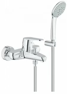 Baterie cada si dus Grohe Eurodisc Cosmopolitan cu suport,para si furtun de dus