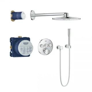 promo sistem dus termostatic grohe grohtherm smartcontrol cu 2 jeturi