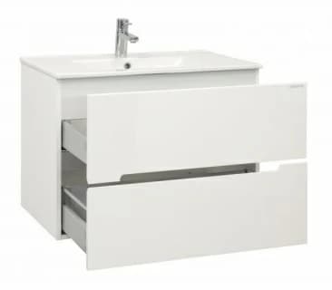 Baza lavoar Oristo Silver 90x45xH55 cm alb lucios