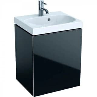Mobilier Geberit Acanto negru pentru lavoar