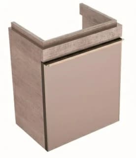 Mobilier Geberit Citterio maro deschis pentru lavoar