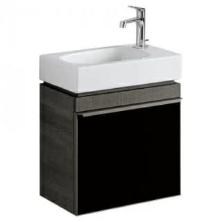 Mobilier Geberit Citterio negru pentru lavoar
