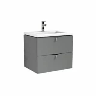 Set PROMO baza lavoar Oristo Siena gri mat si lavoar Beryl 60x50xH45 cm