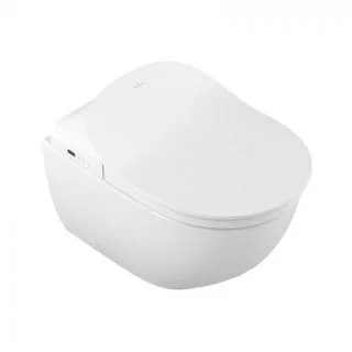 Set PROMO Villeroy&Boch Viclean vas wc DirectFlush si capac cu functie bideu