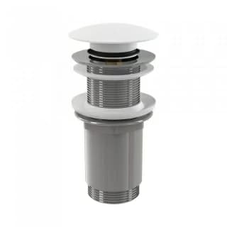 Ventil push-open Alcaplast pentru lavoare fara preaplin alb