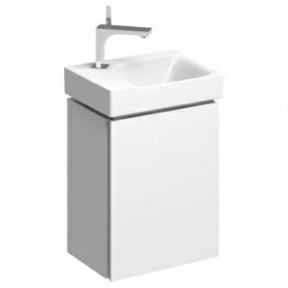 Set PROMO baza lavoar si lavoar Geberit Xeno² L 40x28xH65 cm alb lucios