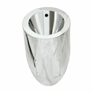 Pisoar suspendat din inox Nofer 37x34xH70 cm