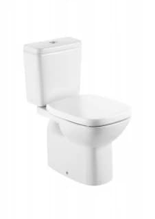 Set vas wc Roca Debba evacuare verticala, cu rezervor alimentare laterala si capac inchidere lenta