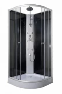 Cabina dus cu hidromasaj Sanotechnik 90x90xH225 cm fara plafon