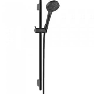 Set dus Hansgrohe Vernis Blend cu bara 65 cm, furtun si para, negru mat