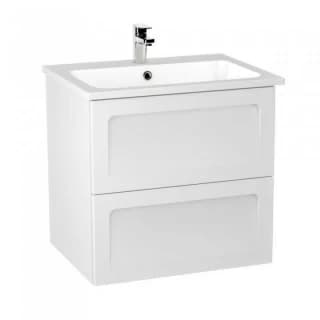 Baza lavoar Oristo Beryl suspendat 60x44,4xH48,2 cm alb mat