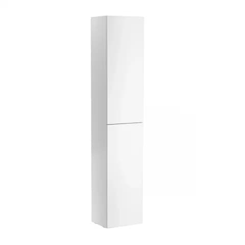 Dulap inalt suspendat Gala Shona 30x150 cm alb mat 2 usi