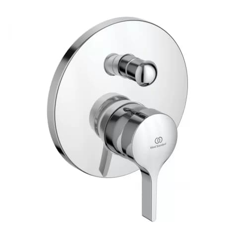 Baterie cada si dus incastrata Ideal Standard Melange crom lucios