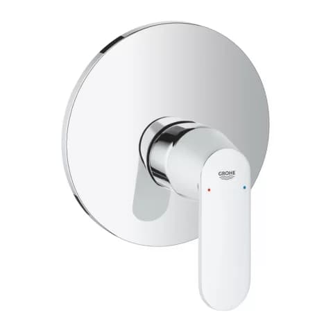 Baterie dus incastrata Grohe Eurosmart Cosmopolitan monocomanda crom lucios