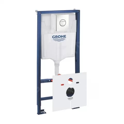 Set PROMO 5 in 1 rezervor incastrat Grohe Rapid SL cu clapeta Nova Cosmopolitan alba