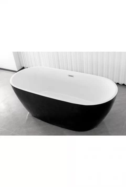 Cada freestanding Cuba Black, 80x175xH60 cm