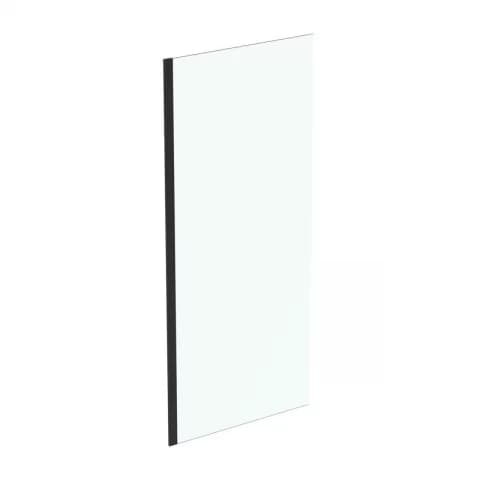 Cabina dus Walk-In Ideal Standard Connect 2 negru mat 90 cm