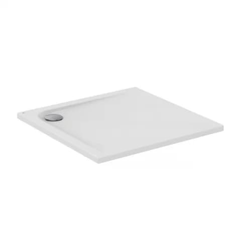 Cadita de dus patrata Ideal Standard Ultra Flat 90x90cm alb