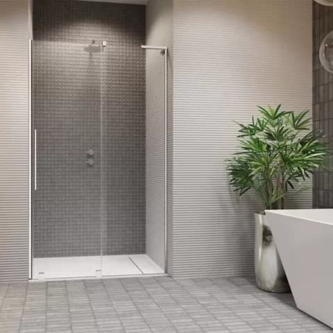 Usa de nisa culisanta Radaway Furo SL DWJ, 110x200 cm, crom