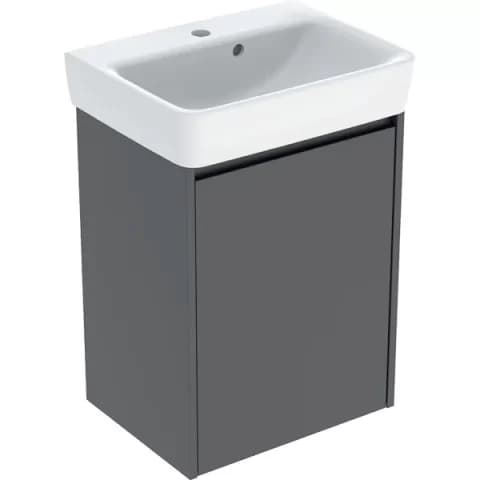 Set lavoar si mobilier Geberit Selnova Square, 50x38x70 cm, lava mat