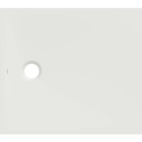 Cadita de dus Geberit CleanFloor30, 90x80x3.5 cm, alba mat