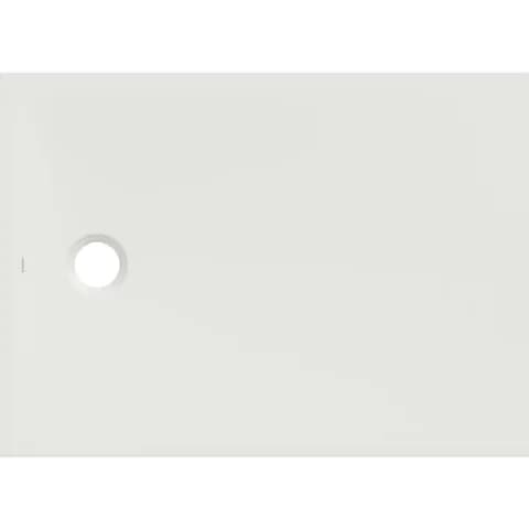 Cadita de dus Geberit CleanFloor30, 110x80x3.5 cm, alba mat