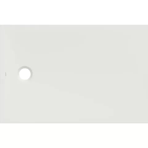 Cadita de dus Geberit CleanFloor30, 120x80x3.5 cm, alba mat