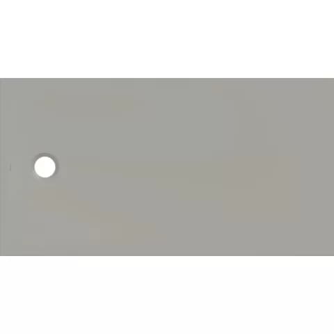 Cadita de dus Geberit CleanFloor30, 150x80x3.5 cm, gri mat