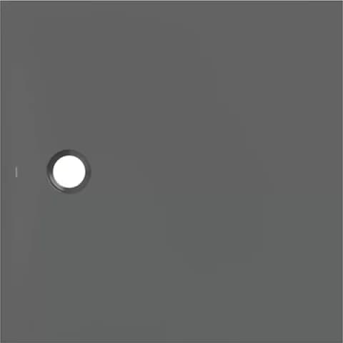 Cadita de dus Geberit CleanFloor30, 100x100x3.5 cm, patrata grafit mat