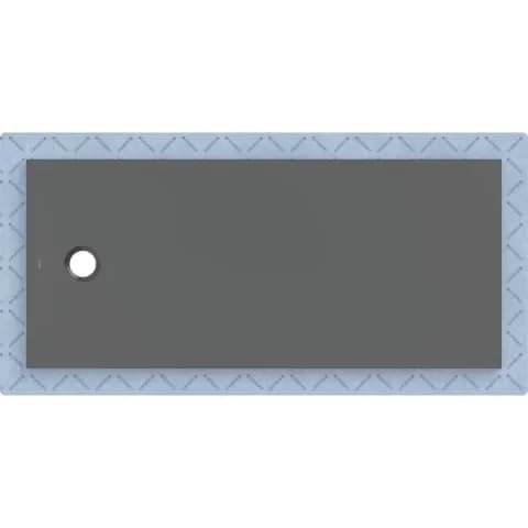 Cadita de dus Geberit CleanFloor30, 170x75x3.5 cm cu folie de hidroizolatie