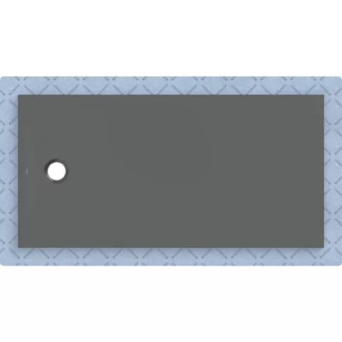 Cadita de dus Geberit CleanFloor30, 160x80x3.5 cm cu folie de hidroizolatie
