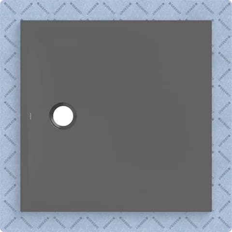Cadita de dus Geberit CleanFloor30, 90x90x3.5 cm cu folie de hidroizolatie