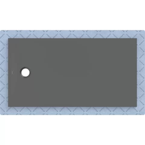 Cadita de dus Geberit CleanFloor30, 150x80x3.5 cm cu folie de hidroizolatie