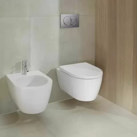 Vas wc Geberit ICon suspendat Rimfree, cu capac soft close