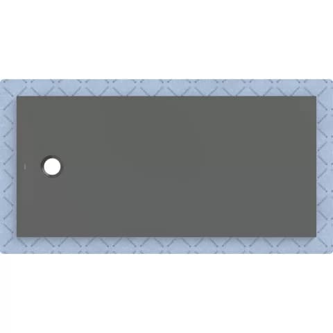Cadita de dus Geberit CleanFloor30, 170x80x3.5 cm cu folie de hidroizolatie