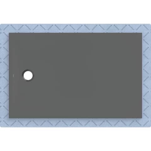 Cadita de dus Geberit CleanFloor30, 140x90x3.5 cm cu folie de hidroizolatie