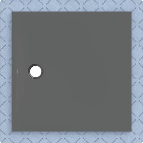 Cadita de dus Geberit CleanFloor30, 100x100x3.5 cm cu folie de hidroizolatie