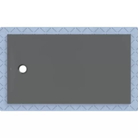 Cadita de dus Geberit CleanFloor30, 160x90x3.5 cm cu folie de hidroizolatie